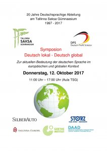 Deutsch global-Deutsch lokal Einladung