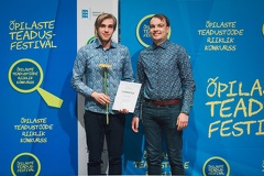 Taavi Kalev (12.b klass)  – Portaali „Eesti Geoloog“ eriauhind