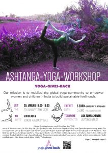 yoga gives back