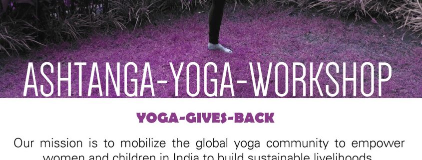 yoga gives back