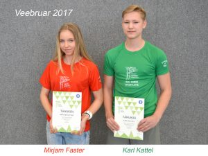 parim sportlane - veebruar 2017
