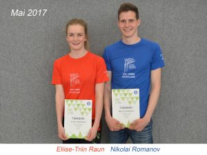 Kuu parim sportlane - mai 2017