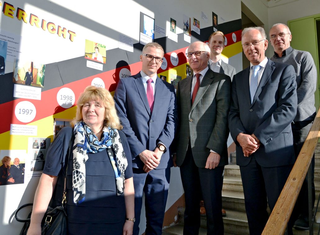 Saksa Välismaise Koolihariduse Keskuse juhataja Joachim Lauer külastas 29. septembril Tallinna Saksa Gümnaasiumit