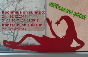 rõõmsaid pühi!