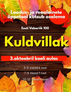 kuldvillak 2018
