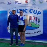 Liisa-Marie Lääne koos treeneri Aleksei Lipintsoviga