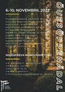 õuesõppenädal