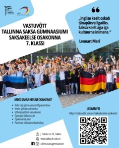 Saksakeelne osakond 2025