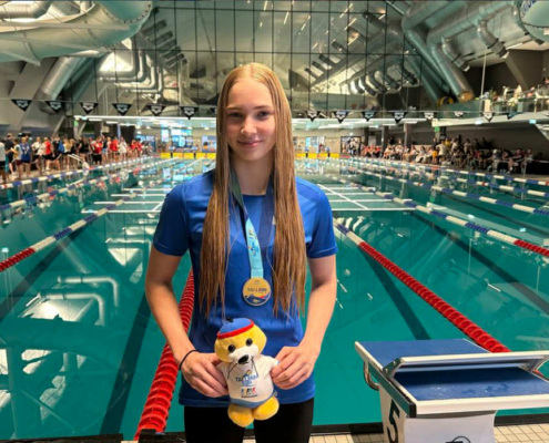 TSG õpilane Emily-Pärli Jäärats võitis Rahvusvahelistel Laste Mängudel kuus medalit