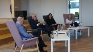 President Alar Karis külastas Tallinna Saksa Gümnaasiumit ning juhtis vaimse tervise ja tehisaru teemalist arutelu