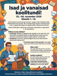 Isad ja vanaisad koolitundi